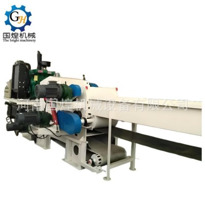 强制进料木材粉碎机大型模板破碎机木屑机盘式鼓式木材削片机图2