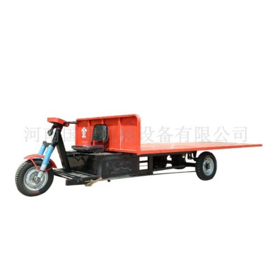 电动三轮车带蓬推车四轮电动平板拉货车图2