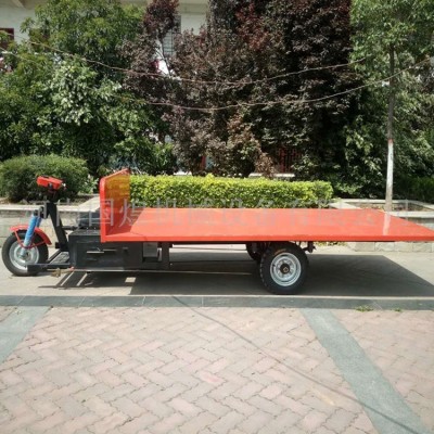 电动三轮车带蓬推车四轮电动平板拉货车图4