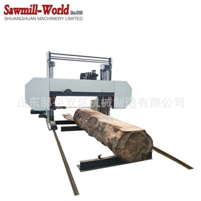 大型卧式带锯机 大型锯木机 原木开板 锯割大型木材 厂家直销图2