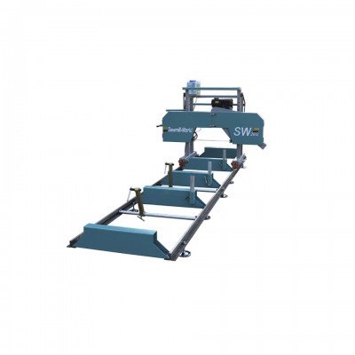 新型便携式龙门锯 移动卧式锯 简易龙门锯 柴油带锯机 电动型图2