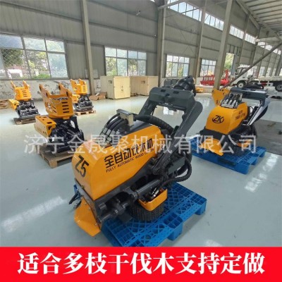 液压驱动挖机伐木机头属具伐木防脱夹木林场作业可调试挖机抱夹锯图3