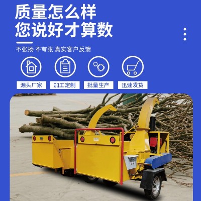 树枝粉碎机树木碎枝机移动式电动园林碎木机厂家直供商用图2