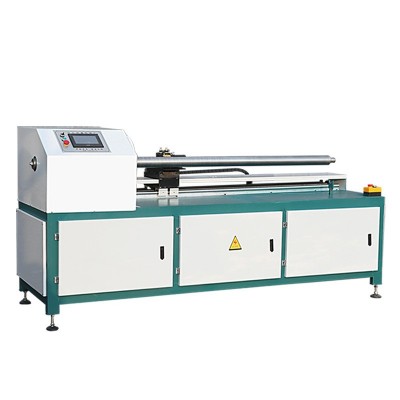 数控纸管精切机商用全自动单刀多刀切纸管机切割纸筒反光膜分切机图2