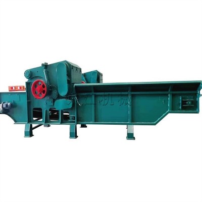 工鑫移动式大块木桩破碎机 树根圆盘破碎机 木墩带钉模板木材粉碎图3