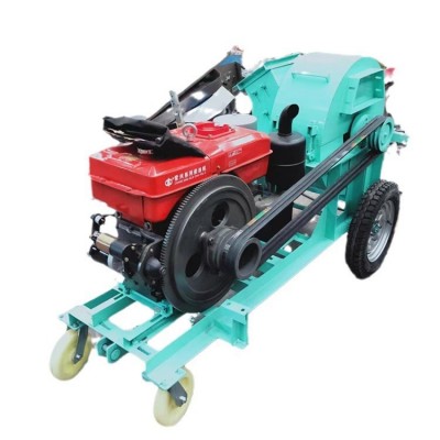 工鑫圆盘树根木头破碎机 木材粉碎机 移动式大型树枝粉碎机柴油图2