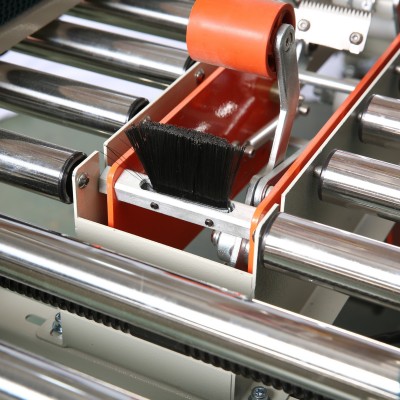 KF-5050L纸箱打包机电商云仓封箱机胶带全自动多功能包装机厂家图3