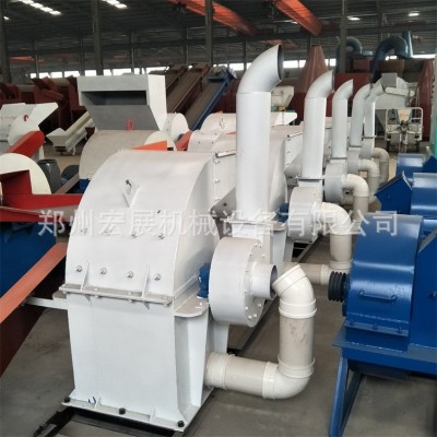 生物质颗粒粉碎机 树枝木屑木板锯末粉碎破碎机 2024新型碎木机图4