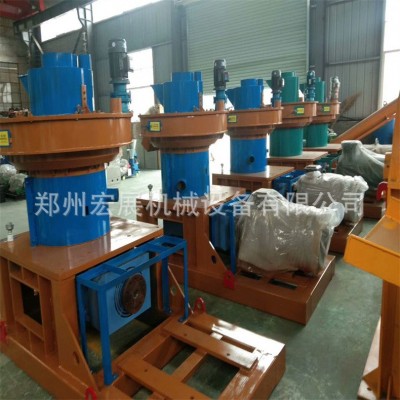 锯末牛粪稻壳燃料造粒机 木屑颗粒机生产线 小型压块造粒机图2