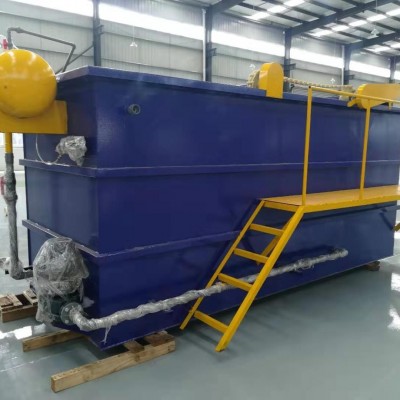 竖流式气浮设备 曝气池 溶气气浮机 平流式 电絮凝刮渣除油图3