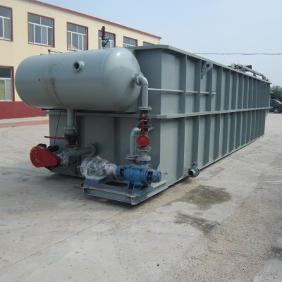 竖流式气浮设备 曝气池 溶气气浮机 平流式 电絮凝刮渣除油图4