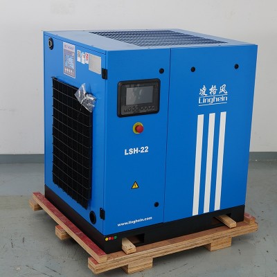 小型螺杆式空压机厂家凌格风LSH系列永磁变频螺杆机现货厂家图2