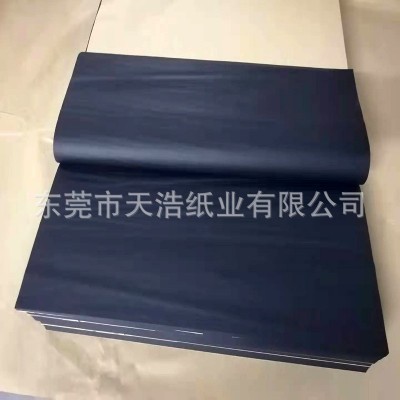 批发黑色拷贝纸黑色防潮纸黑色雪梨纸 彩色拷贝纸雪梨纸规格制做图4