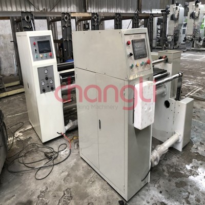 CLFJ-A600型高速分卷复卷机PVC自粘墙纸分卷机铝箔贴纸卷复机分装图3