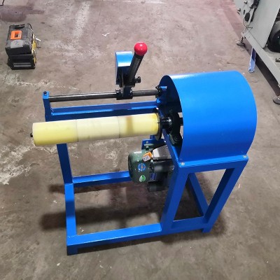 小型切纸管机手动简易纸管切管机 分切机纸芯切纸管 350纸管机图5