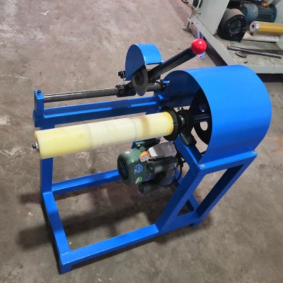 小型切纸管机手动简易纸管切管机 分切机纸芯切纸管 350纸管机图3