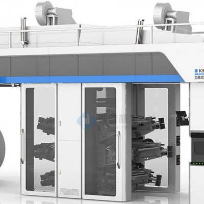 高速卷筒纸无纺布印刷机PET包装袋柔版卫星式全自动涂布印刷设备图3