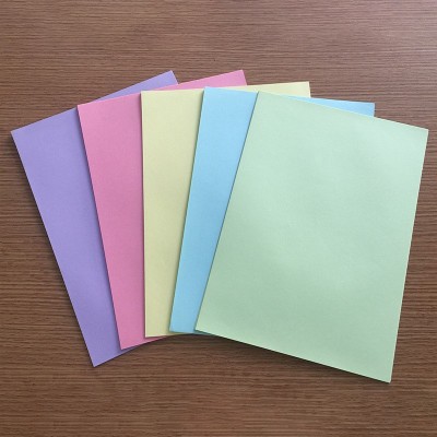 70克A4彩色复印纸 桃红 手工折纸 办公彩色打印纸 500张/包图4