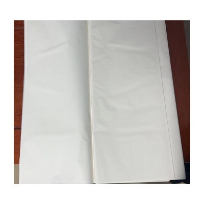 纯木浆单光白牛皮纸 防油淋膜纸 礼品盒包装内衬纸印刷防潮雪梨纸图3