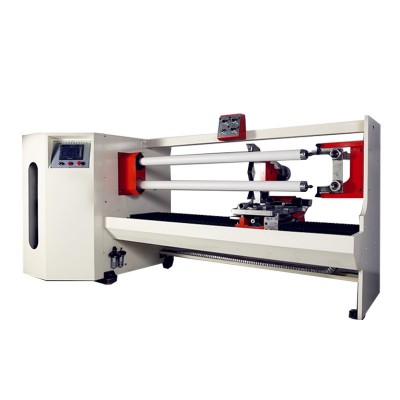 批发全自动切卷机 美纹纸双面胶带分切机单轴切台自动裁切机图4