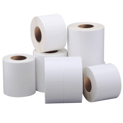 铜版纸不干胶标签加厚贴纸100x60x1000商品条码打印纸自粘标签纸图5