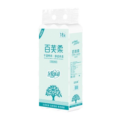 批发18卷一提卫生纸卷纸原生木桨家用实惠装擦手纸厕纸实惠装图5