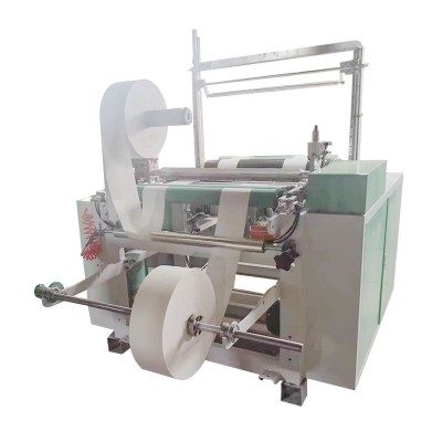 全自动高速美容巾牛皮纸点断机圆刀卷筒纸分条机无纺布pe 膜分切机图2