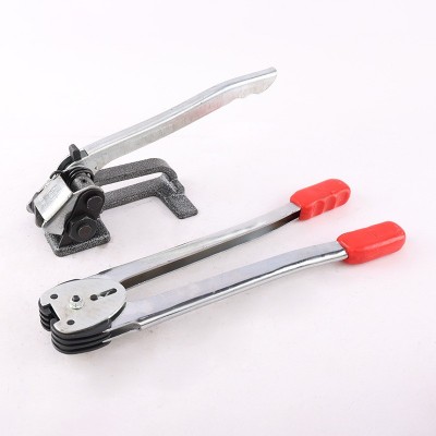 T-82铁皮打包机塑柄铁皮钢带手动打包器货物捆绑机捆扎机现货批发图2