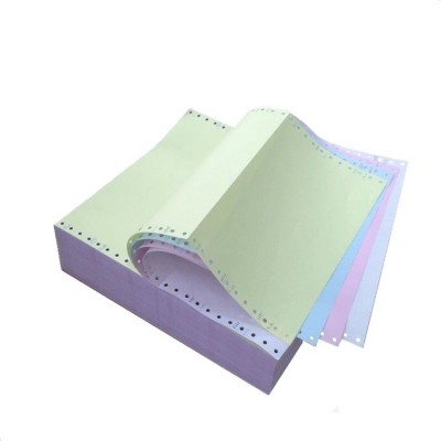 四层电脑打印纸 四联发货单针式打印纸 80列连打纸 241-4彩打印纸图4