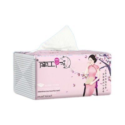 恋江南抽纸纸巾大包大尺寸整箱家用实惠装餐巾纸面巾卫生抽纸图3