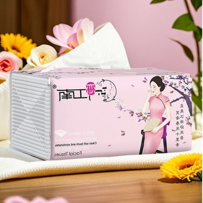 恋江南抽纸纸巾大包大尺寸整箱家用实惠装餐巾纸面巾卫生抽纸图2