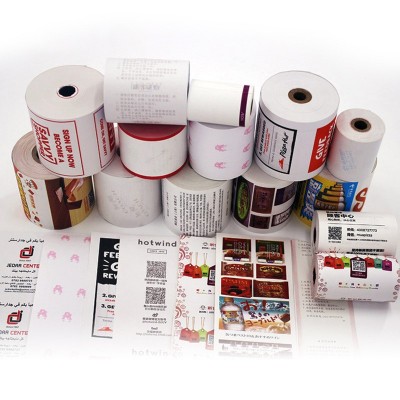 定制印刷57热敏收银纸印刷80外卖超市饭店小票纸餐饮奶茶店打印纸图2