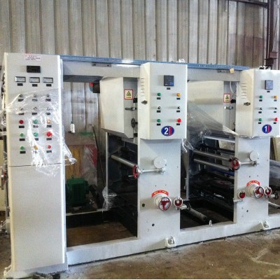 双色彩印凹版印刷机 塑料薄膜吹膜印刷机 卷筒纸地面保护膜印刷机图5