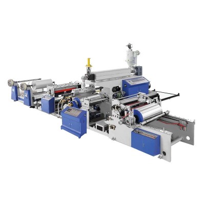 高速全自动智能纸张淋膜机 pe预涂覆膜 牛皮纸不干胶纸淋膜设备图5