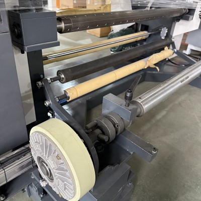 全自动分条机塑料薄膜卷筒纸立式高速分切机牛皮纸分切纸类复卷机图2