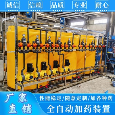 一体化自动加药系统絮凝剂污水加氯酸碱防爆循环水三腔投药机装置图2