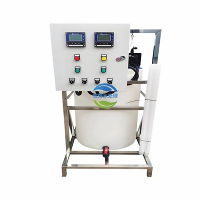 投药全自动加药装置PE搅拌桶酸碱絮凝剂PAMPAC一体式溶药加药设备图5