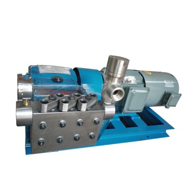 供应高压清洗泵 3DP20高压柱塞清洗泵压力可调节不锈钢卧式柱塞泵图5