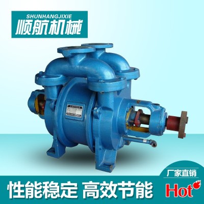 SK12水环真空泵卧式化工用耐腐蚀液环循环水静音耐酸碱图3