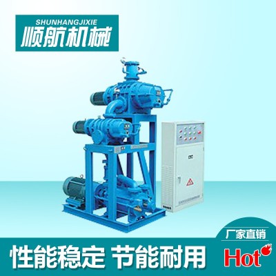 JZJ2B真空机组厂家不锈钢叶轮防爆罗茨真空泵不锈钢水环式真空泵图3