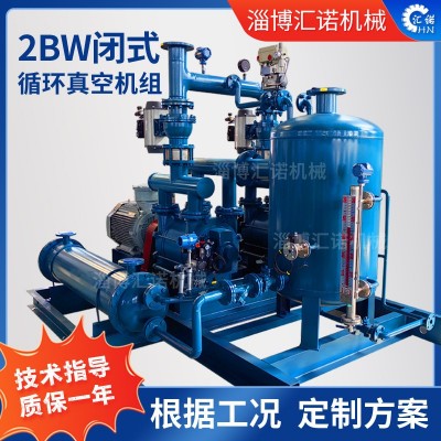 厂家供应环保真空机组 2BW闭式循环系统 节能节水水环式真空机组图3