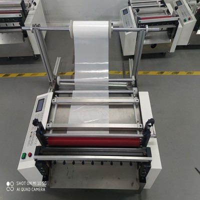 全自动电脑不干胶分切机纸片切断机牛皮纸卷筒切纸机横切机切片机图2