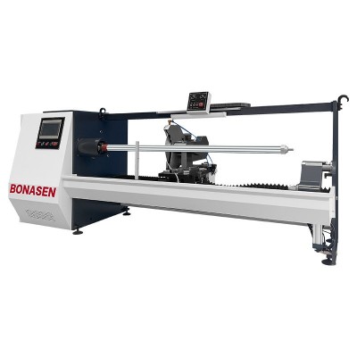 单轴全自动切台 封箱胶带设备 高速保护膜胶带分条机切管机厂家图3