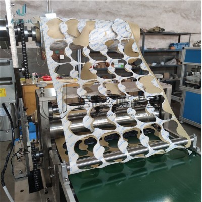 传统油丹黑膏药裁切机 离型纸膏药切片机 艾草药贴辊切机全自动图3