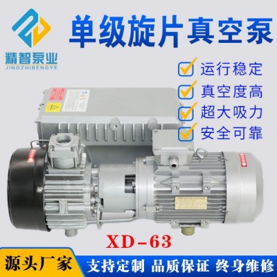 厂家直供XD旋片式真空泵移动负压站医疗化工制药专用高真空抽速快图4