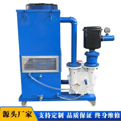 2BV水环风冷水冷一体不锈钢真空机组吸附力大真空度高4/7.5/11KW图2