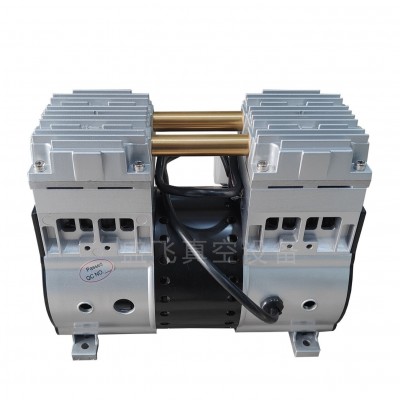 真空泵 负压无油真空泵厂家 工业实验室用小型活塞高压静音抽气泵图4