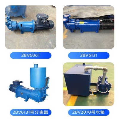 2BV水环式真空泵 不锈钢耐腐蚀防爆真空处理设备 电动水环真空泵图5