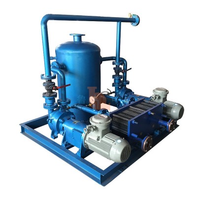 2BV闭式循环机组博山厂家供应质保一年真空泵机组 淄博鲁中牌图2