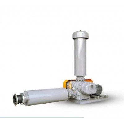 深圳厂家22KW熔喷无纺布水驻极设备专用真空罗茨鼓风机除湿真空泵图5